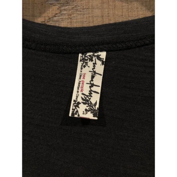 NWOT Free People intimate black bodysuit size S - Picture 4 of 5
